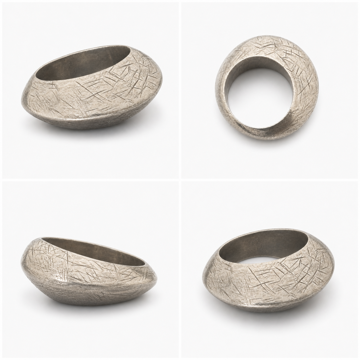Anillo Orbita Texturado