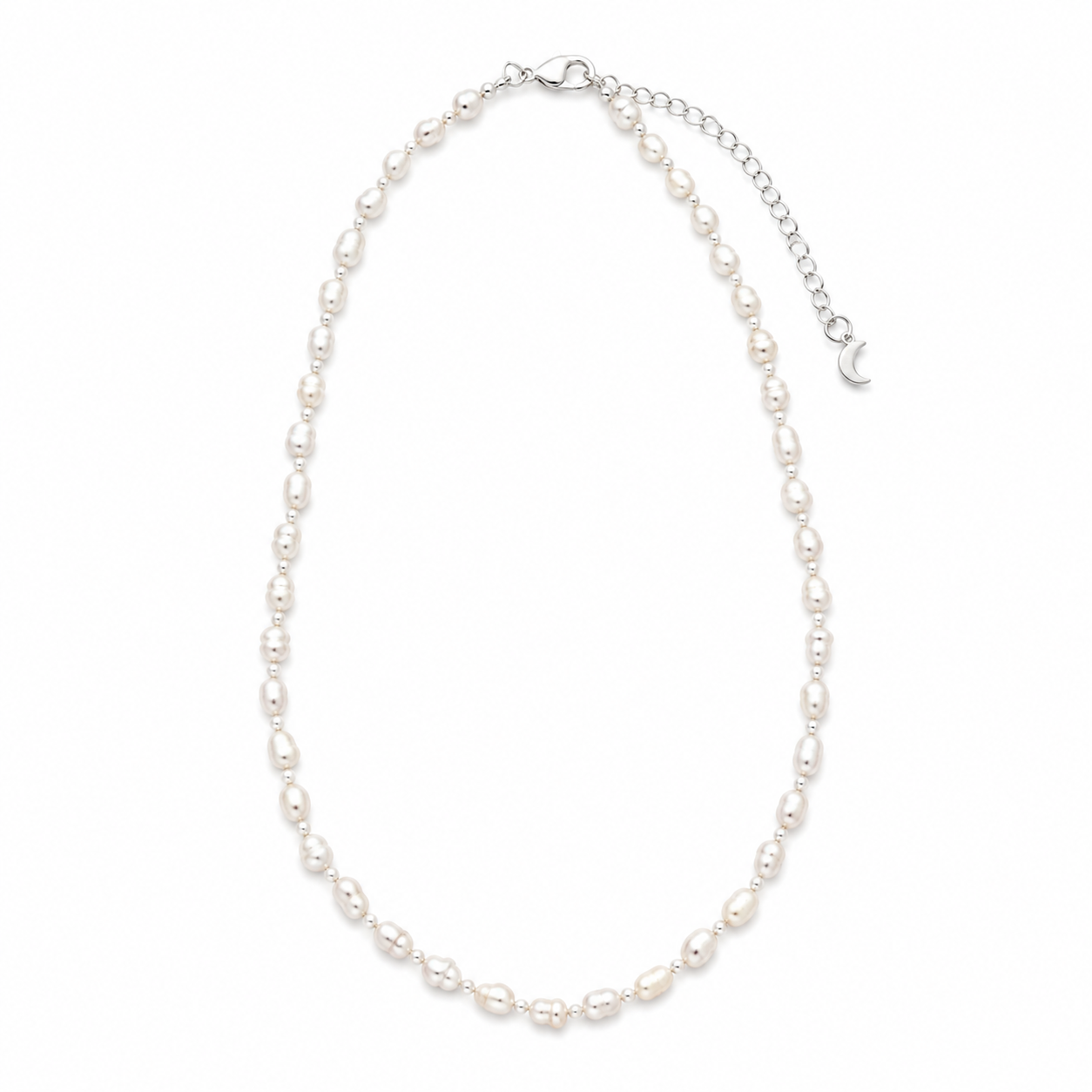 Collar Perlas Arroz