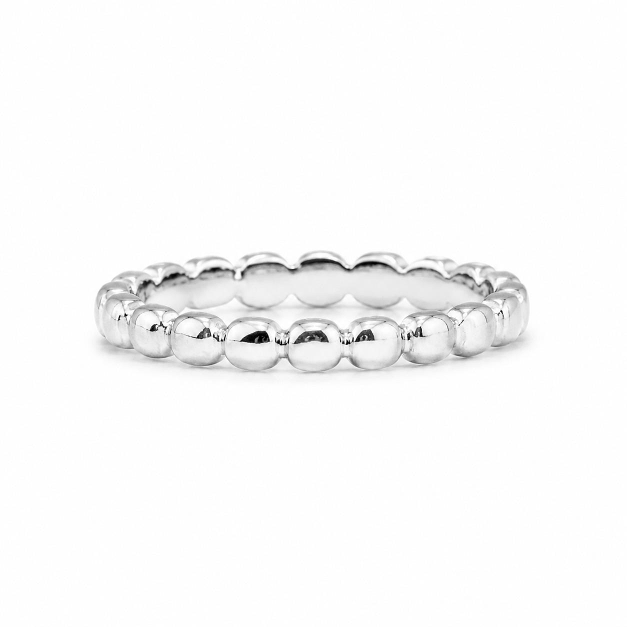Anillo Esferas Martilladas