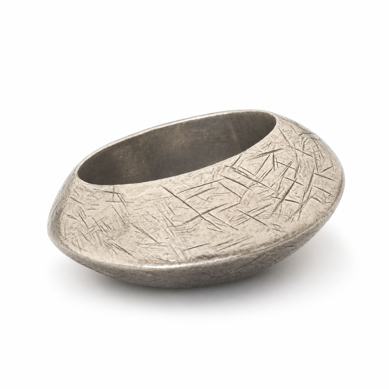 Anillo Orbita Texturado